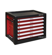 Шафа для інструментів YATO з 6 шуфлядами 533х 397х 55 мм, 690x 465x 535 мм [1]