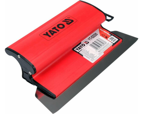 Шпатель для фінішного шпаклювання з ПВХ ручкою YATO, 250 мм, зі змінним лезом [2]