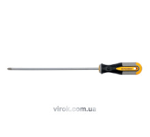 Викрутка хрестова VOREL : "Philips" PH1 х 250 мм. Cr-V [12/36/144]