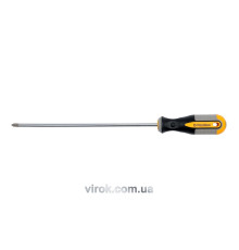 Викрутка хрестова VOREL : "Philips" PH1 х 250 мм. Cr-V [12/36/144]