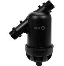 Фільтр водяний для зрошувальних систем FLO з гвинов. приєднанням- 1,5", фільтр- 130 мкм, 0,8 MPa [9]
