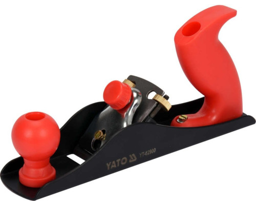 Рубанок столярний YATO, l= 235 мм, лезо- 44 мм. з сталевим корпусом [24]