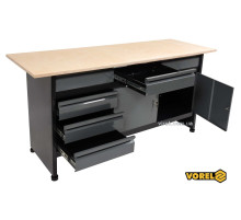 Стол для мастерской VOREL: 1700 х 600 х 840 мм, 6 ящиков, из лакированной жести t= 0.8-1 мм [1]