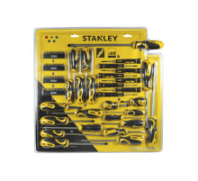 (DW) Набір викруток і насадок STANLEY : Cr-V, 69 елем.