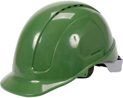 Каска для захисту голови YATO зелена з пластика ABS [30]
