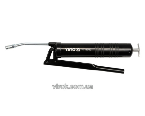 Шприц мастильний YATO, 500 см³, m= 400 гр. з картриджем [20/280]