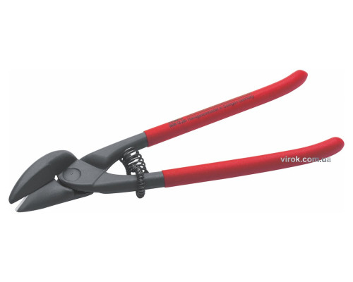 Ножиці для листового металу NWS : ліві, t= 1.0-1.2 мм, леза L= 35 мм, H= 260 мм