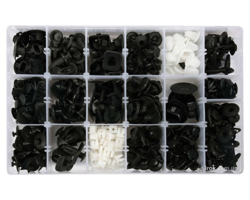 Шпинки для автосалоної обшивки NISSAN YATO, різні, 18 типорозмірів, 418 шт. [20/320]