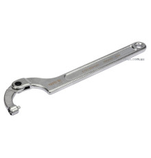 Ключ гаковий з носиком на шар з округленим болтиком в діапаз. M=50-80 мм YATO, Хр-Ванад. L=28мм [10]