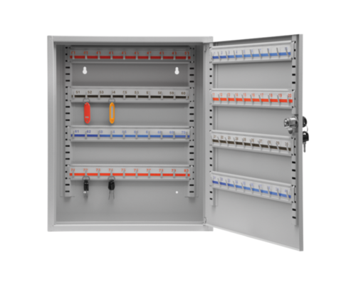 Ящик для ключів металевий VOREL: 80 гачків, 450х 380х 80 мм [5/40]