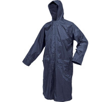 Плащ с капюшоном водонепроницаемый VOREL, XL, гранатовый цвет, с вентиляционными отверстиями PVC [20]