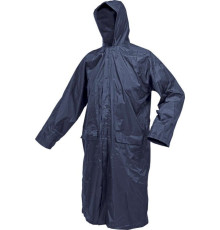 Плащ з капюшоном водонепроникний VOREL,  XL, гранатовий колір, з вентиляційними отворами PVC [20]