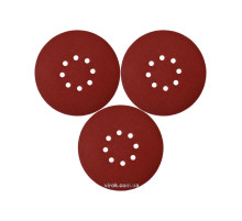 Круг шліфувальний з наждачн. паперу з липучкою YATO: Ø= 180 мм, Р100, до YT-82341, 3 шт [50/200]