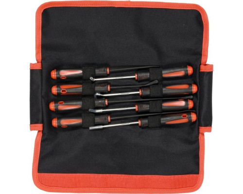 Гачки і ложечки для демонтажу ущільнювачів YATO l= 165 і 225 мм, 8 один. [48]