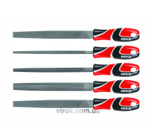 Напильники по металу YATO, набір 5 шт. [5/10]