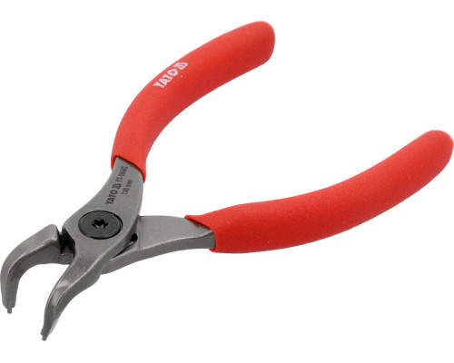 Щипці SEGERA для стопорних кілець YATO гнуті під 90° стискні, l= 130 мм, розвід- 12-25 мм [6/48]