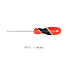 Викрутка плоска YATO : шліц SL3 х 150 мм [12/60/240]