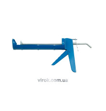 Пістолет напівтрубовидний VOREL для силікону : L= 230 мм [20/40]