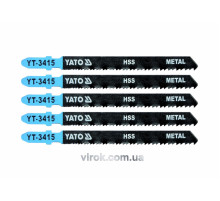 Полотно для электролобзика YATO : 24-10TPI, L= 100 мм, Уп. 5 Шт. [25/250]