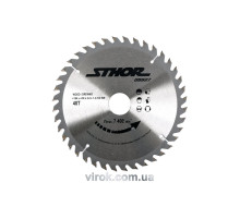Диск пильний по дереву STHOR. Ø= 184/30 мм, h= 2,2 мм, 40 зубів [10/20]