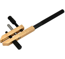 Лещата ручні латунно-сталеві YATO: губки- 10 мм, розвід губок- 13 мм [12/48]