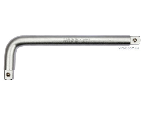 Вороток L - подібний YATO : CrV, квадрат 3/4", L= 300х100 мм [2/12]