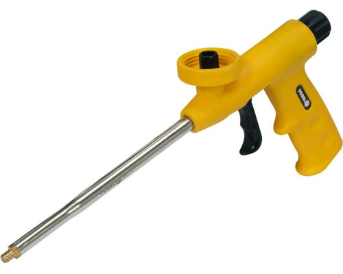 Пістолет для нанесення монтажної піни VOREL з аплікатором l= 185 мм, загальна L= 330 мм [20]