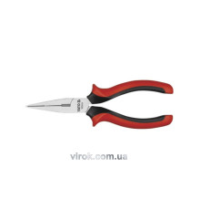 Плоскогубці подовжені прямі YATO : L= 160 мм. [6/60]