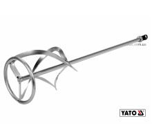 Міксер для буд. сумішей оцинкований YATO: Ø135 x 600 мм, M14, max 20-30 кг [10]