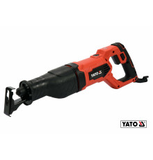 Пила шаблева мережева YATO : P= 1050 Вт, 0-2500 об./хв, глиб. різу: 150 мм (дер), 10 мм (мет) [4]