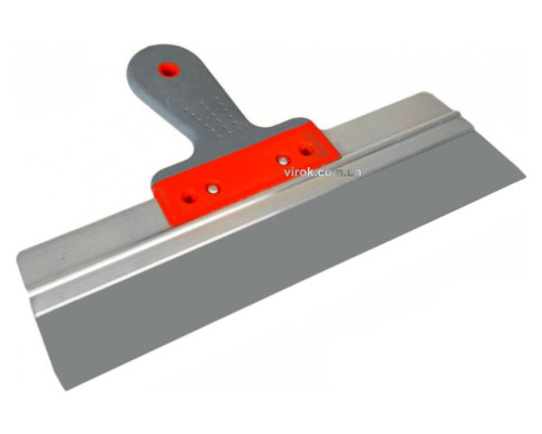 Шпатель фасадний нержавіючий ТМ TYTAN 600x60 мм, двокомпонентна ручка