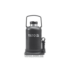 Домкрат гідравлічний стовбцевий YATO : 10 т, H= 220-483 мм [3]