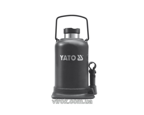 Домкрат гідравлічний стовбцевий YATO : 10 т, H= 220-483 мм [3]