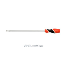 Викрутка плоска ударна YATO : шліц SL8 x 300 мм [6/24/72]