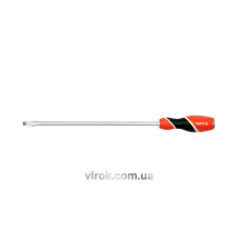 Викрутка плоска ударна YATO : шліц SL8 x 300 мм [6/24/72]