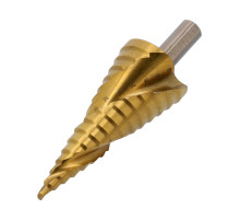 Сверло коническое ступенчатое по металлу YATO: 15 ступеней.Ø=4-32 мм, L=100/75 мм, для макс. толщ.- 4мм