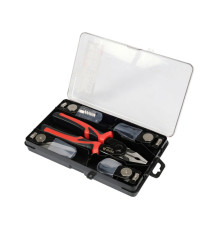 Плоскогубці і ножиці електромонтажні переставні 5 в 1 YATO, тримач l= 200 мм. компл. 5 елем. [4/16]