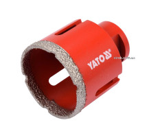 Свердло по кераміці і гресу в сух. і мокр YATO: Ø=51мм, з алмаз пругом до шліфмашин. кріплен-М14[40]