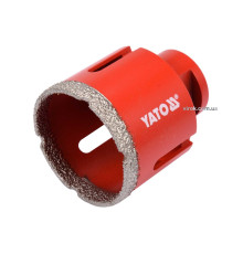 Свердло по кераміці і гресу в сух. і мокр YATO: Ø=51мм, з алмаз пругом до шліфмашин. кріплен-М14[40]