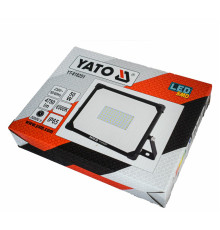 Прожектор переносний з SMD-діодним випромінювачем YATO : 50 Вт, 230 В, 4750 лм, 75 діодів [8]