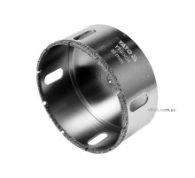 Сверло по гресу и керамике YATO, Ø= 80 мм, при сухом и мокром режимах [5/25]