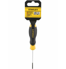 Викрутка плоска STANLEY "Cushion Grip" S/D SLOTTED: 2.5 X 60MM