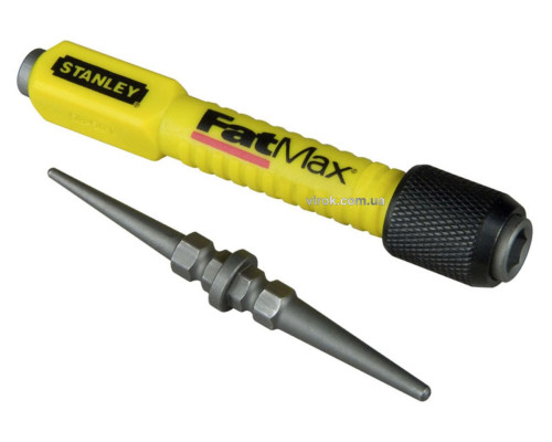Добійник "FatMax Interchangeable Nail Set" : переставни 2-стор. наконечник Ø= 0,8-1,6 мм, L= 76 мм