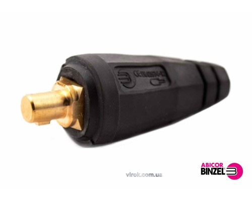 Штекер BSB/ABI-CM 10-25 ABICOR BINZEL : 125-200 А, для кабеля 10/10-16/16-25 мм²