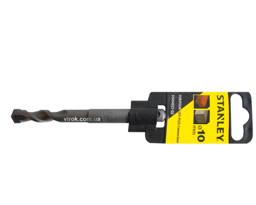 Сверло по бетону, камню (бур) STANLEY : SDS+, Ø= 10 x 110 /50 мм