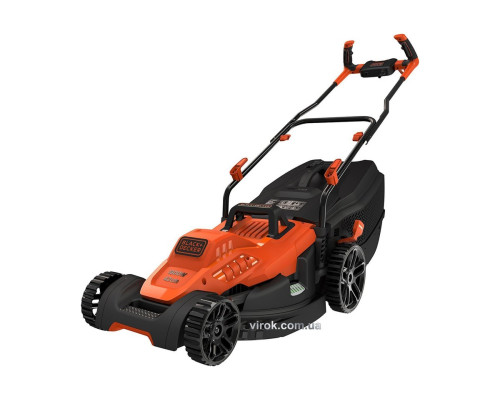 Газонокосарка 4-колісна мережева B+D : P= 1800 Вт, ширина покосу - 42 см, травозбірник - 40 л