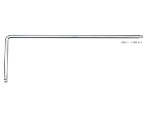 Вороток L-подібний YATO з квадратом 1/2", 600х200 мм [4/12/420]
