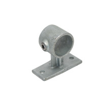 Кронштейн поручнів NORMA: для труб Ø= 26,9мм платформа 77х 44 мм, h= 54мм з ковкого чавуну