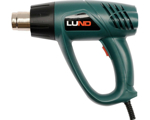 Фен технічний мережевий- 230 В LUND: 750/ 1500 Вт, 2 температурні режими- 300/ 500 °C [10]