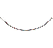 Шланг водопровідний з опліткою з нерж сталі FALA l= 600мм Ø= 8/12, з'єдн F-3/8" х M-M10x1- 50мм 1МПа